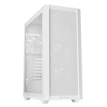 Silverstone FARA 515XR ATX Mid Tower White with Tempered Glass Side Panel and USB 3.2 Gen 1 Type-A