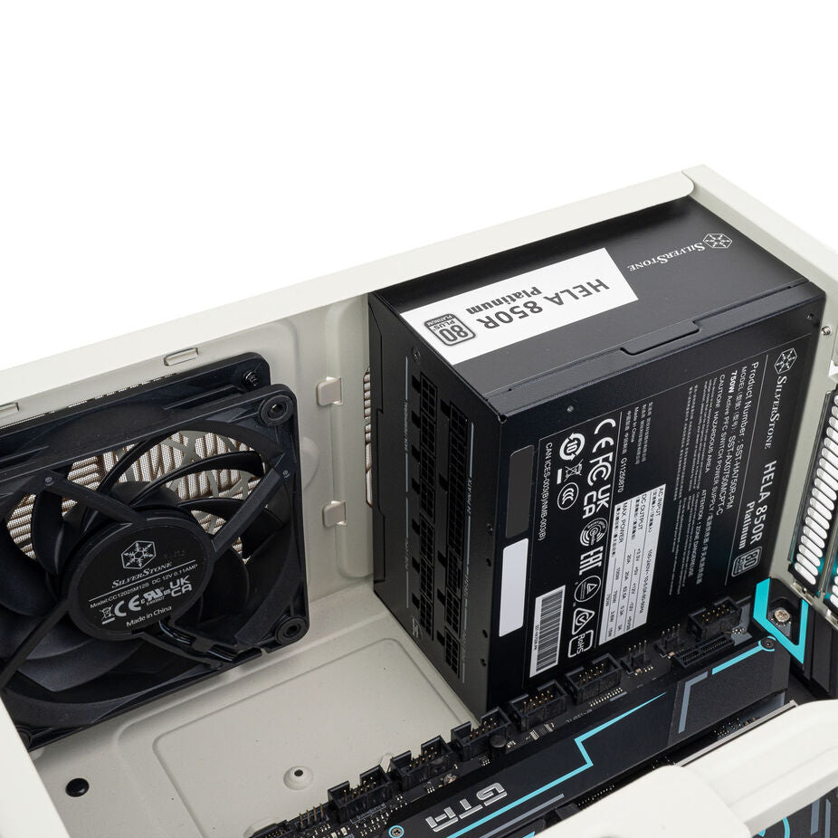 Silverstone FLP01 HTPC White with USB 3.2 Gen 2 Type-C and USB 3.2 Gen 1 Type-A