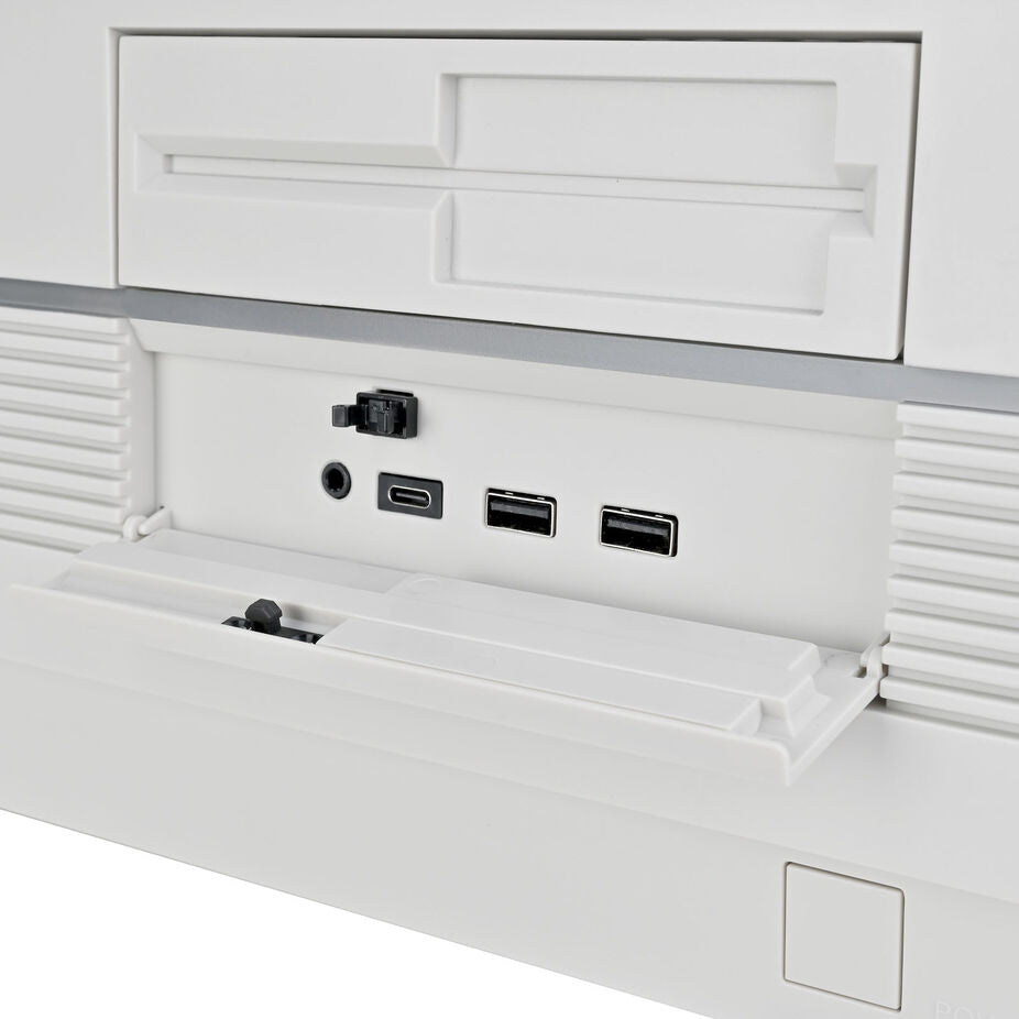 Silverstone FLP01 HTPC White with USB 3.2 Gen 2 Type-C and USB 3.2 Gen 1 Type-A