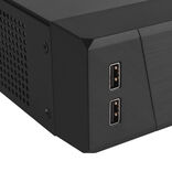 SilverStone Milo 10 Mini-PC-Gehäuse, Mini-ITX - schwarz