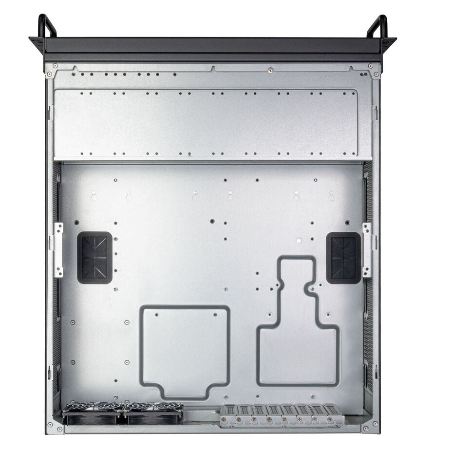 SilverStone RM600 Rackmount-Gehäuse, E-ATX / SSI-EEB, 6U-Formfaktor - dunkelgrau