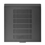 Silverstone Crown 04 HTPC Black with Mesh Side Panel and USB 3.2 Gen 2 Type-C USB 3.2 Gen 1 Type-A