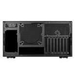 Silverstone Crown 04 HTPC Black with Mesh Side Panel and USB 3.2 Gen 2 Type-C USB 3.2 Gen 1 Type-A