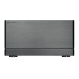 Silverstone Crown 04 HTPC Black with Mesh Side Panel and USB 3.2 Gen 2 Type-C USB 3.2 Gen 1 Type-A
