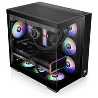 Thermaltake View 380 ARGB ATX Mid Tower Black Tinted Tempered Glass
