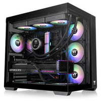 Thermaltake View 380 ARGB ATX Mid Tower Black Tinted Tempered Glass
