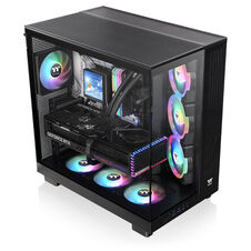 Thermaltake View 380 XL TG ARGB Boîtier Moyen Tour ATX Noir Verre Trempé