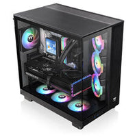 Thermaltake View 380 XL TG ARGB Boîtier Moyen Tour ATX Noir Verre Trempé
