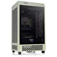 Thermaltake The Tower 200 Mini-ITX Tower Beige Tempered Glass Side Panel, USB 3.2 Gen 2 Type-C Front Panel