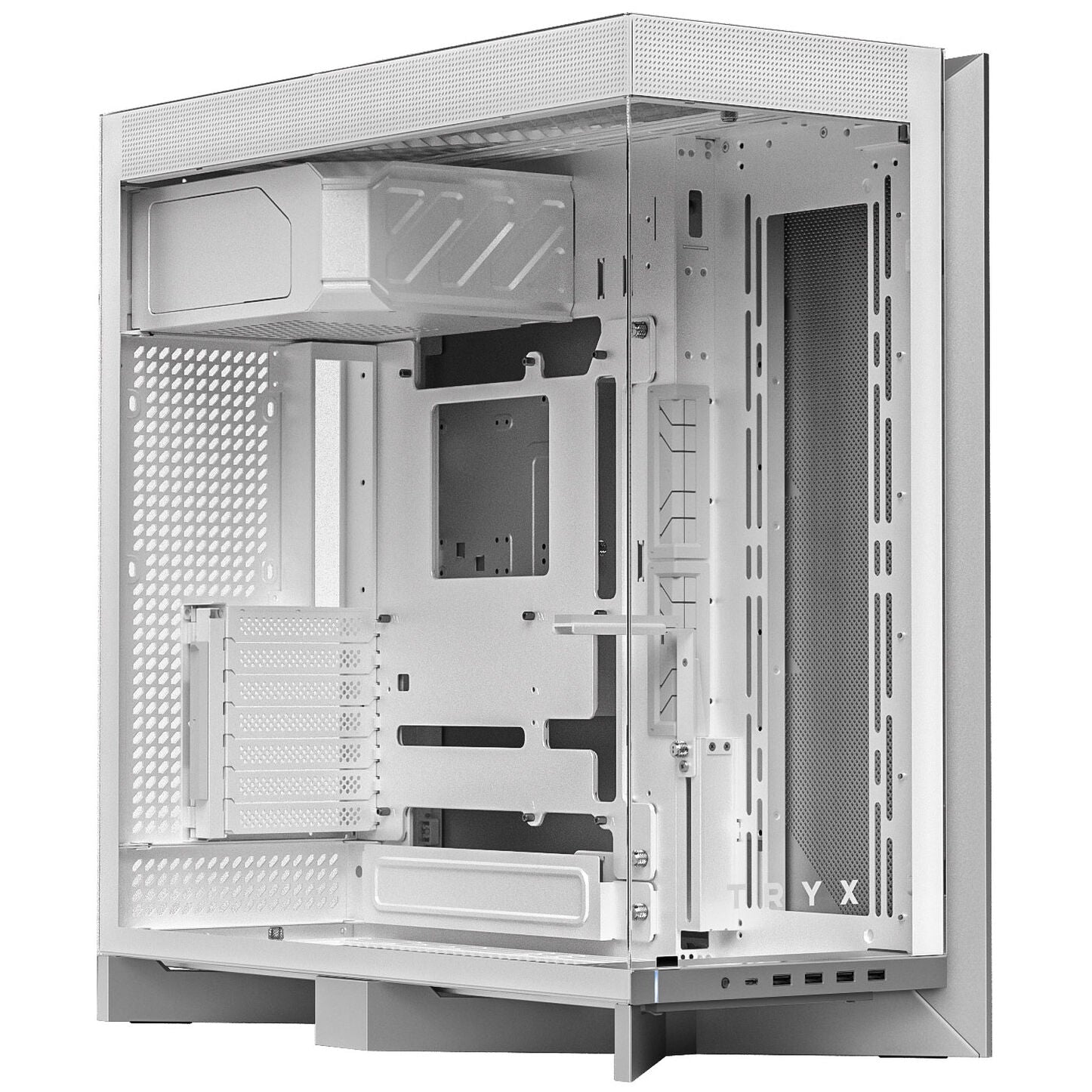 TRYX LUCA L70 Midi-Tower, Tempered Glass, ARGB - weiß