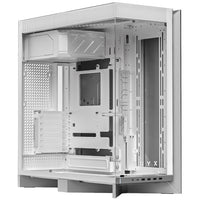 TRYX LUCA L70 White ATX PC Case Panoramic Glass with Front Panel ATX Case Bottom Mount PSU White