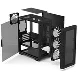 Zalman M4 MicroATX Mini Tower Black Tempered Glass Side Panel