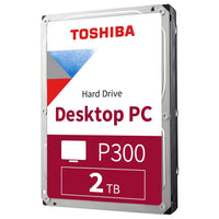 Toshiba P300 2TB 3.5" HDD 5400RPM SATA 6.0 Gb/s Internal