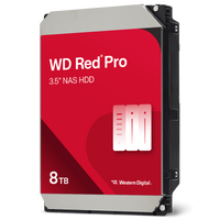 Western Digital Red Pro, SATA 6G, 7.200 U/min, 3,5 Zoll - 8 TB