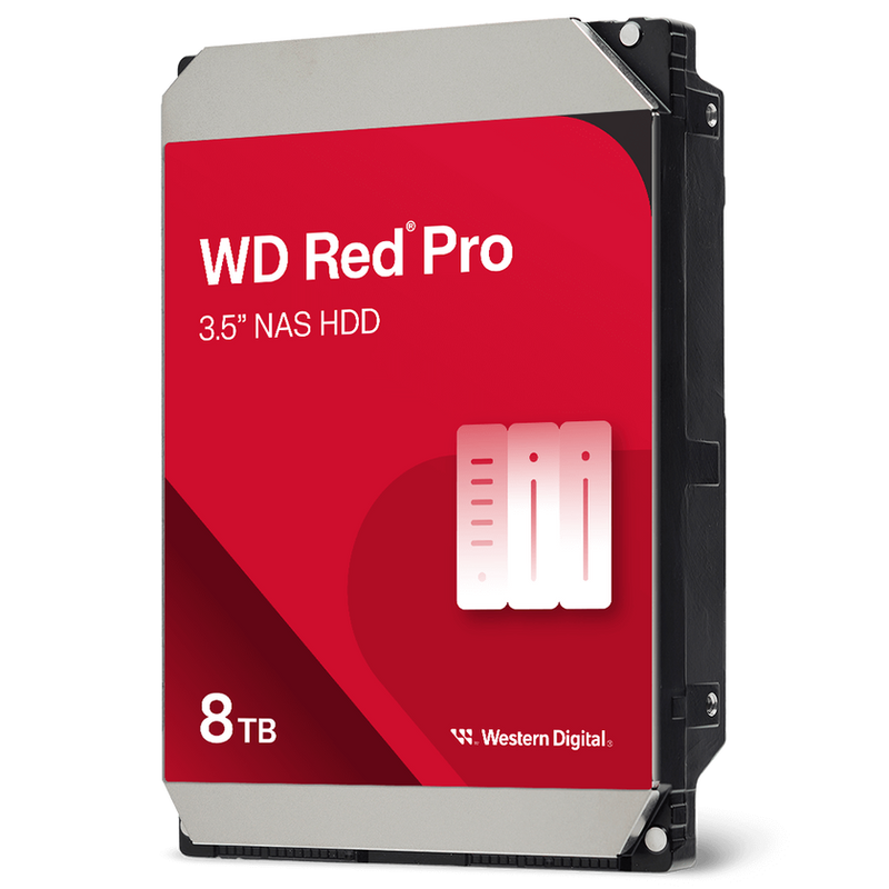Western Digital Red Pro, SATA 6G, 7.200 U/min, 3,5 Zoll - 8 TB