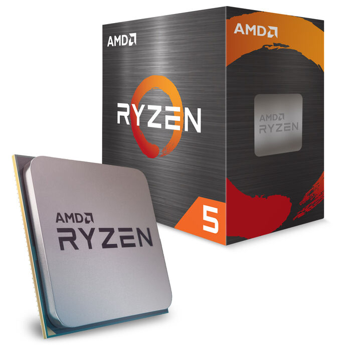 AMD Ryzen 5 5600XT CPU, 6 Kerne, 4,7 GHz, AM4 (Vermeer) - boxed, mit AMD Wraith Stealth Kühler