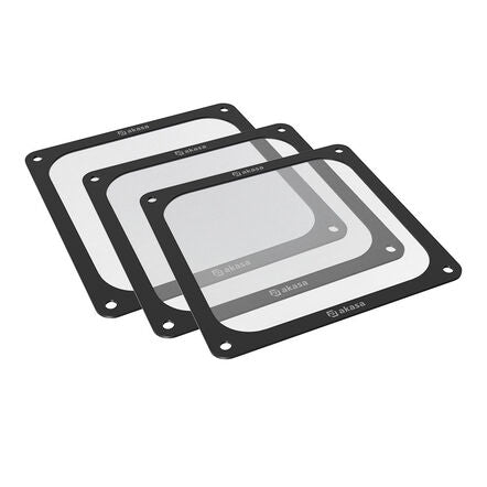 Akasa 140-mm-Staubfilter, magnetisch - 3er-Pack