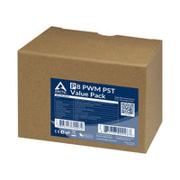 ARCTIC P8 80mm Black PWM PST 23.4 CFM 5-Pack