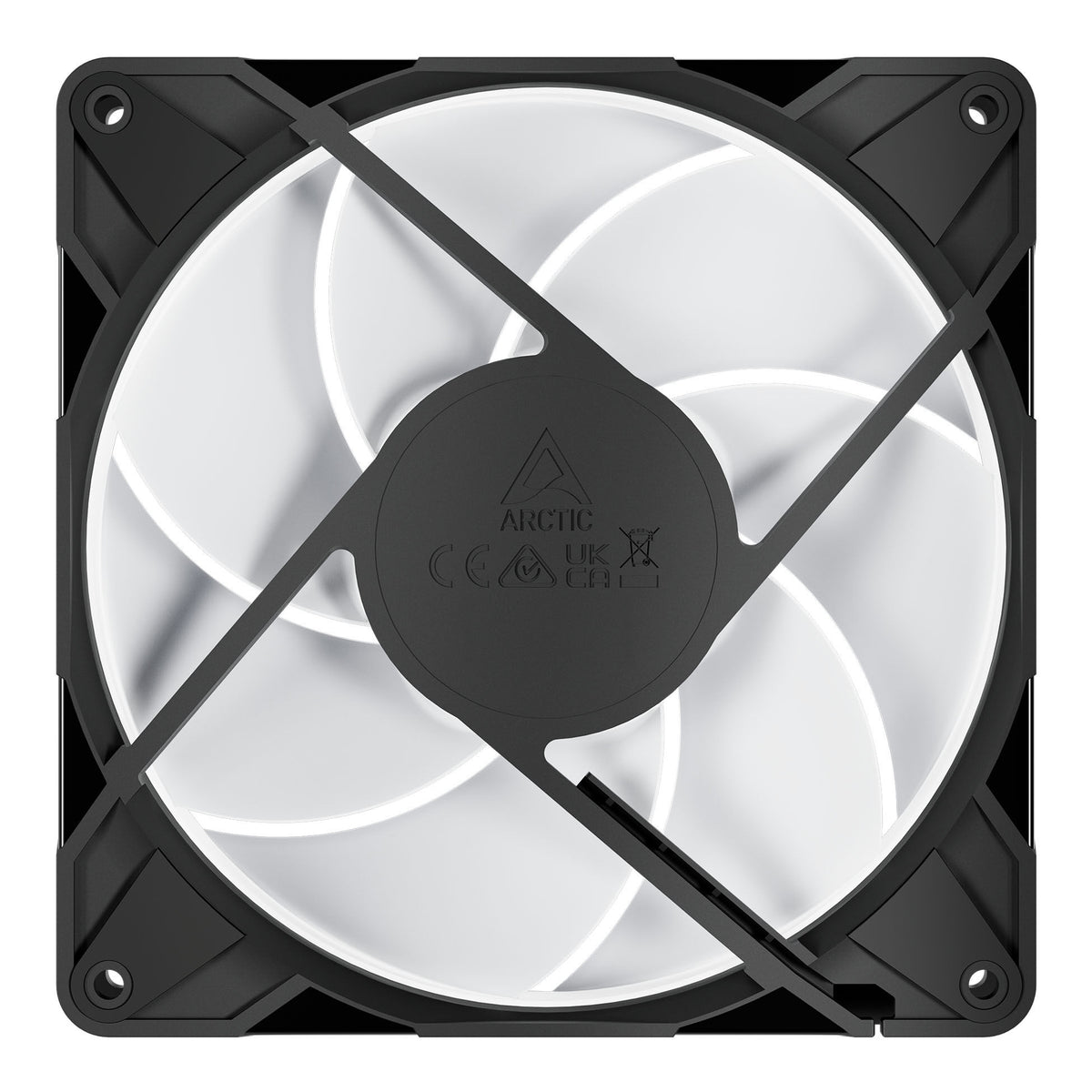 ARCTIC P14 Pro 140mm Black ARGB PWM Pack of 3