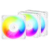 Arctic P12 Pro White ARGB PWM Reverse Blade Pack of 3