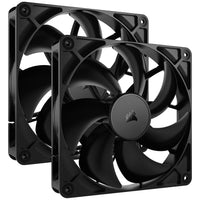 Corsair RS140 140mm PWM 95.5 CFM Black 2-Pack