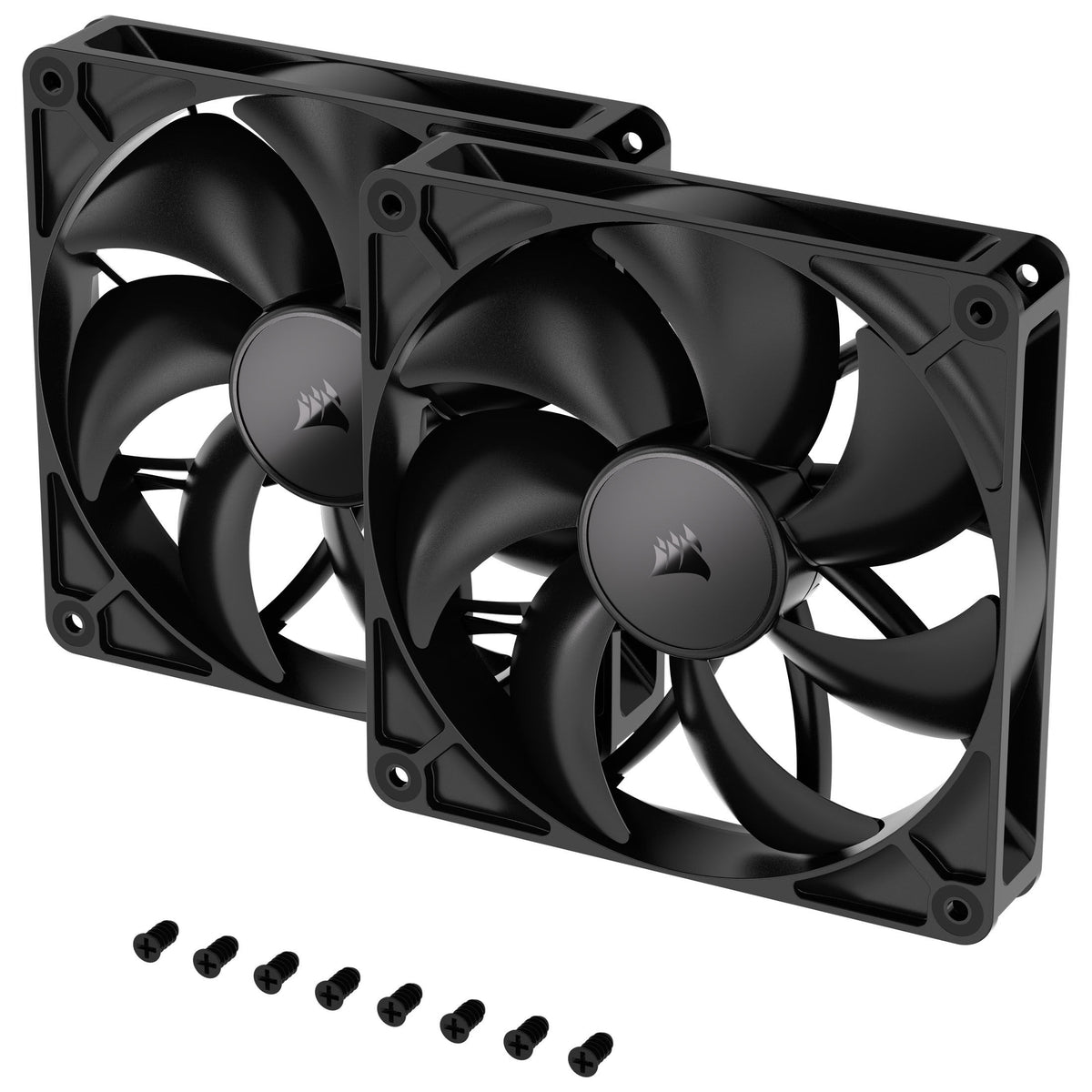 Corsair RS140 140mm PWM 95.5 CFM Black 2-Pack