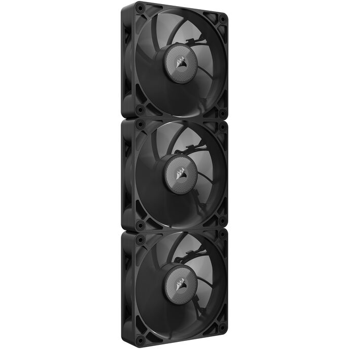 Corsair iCUE LINK RX120 MAX Series, PWM Lüfter 3er Pack - 120mm, schwarz