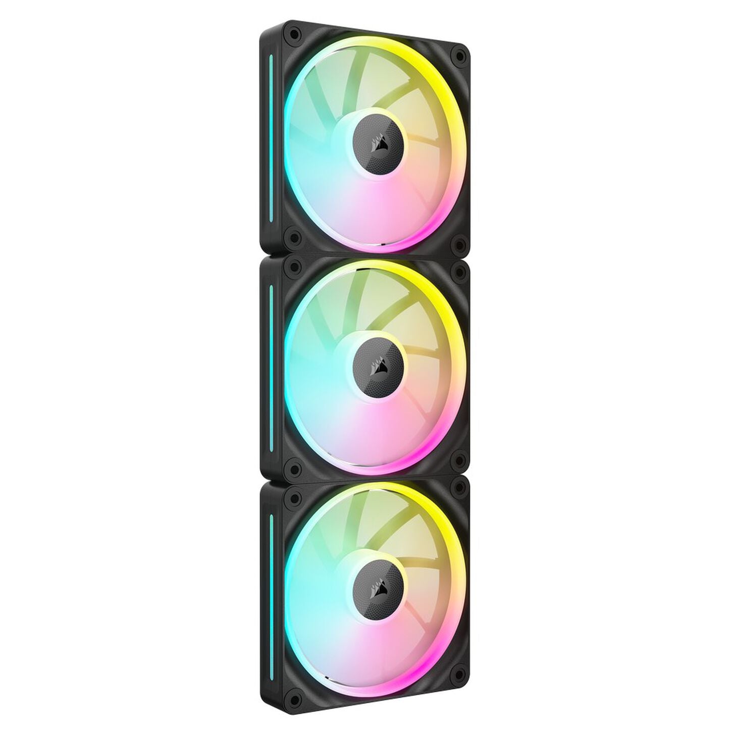Corsair iCUE Link LX120 RGB, PWM Lüfter, 3er Pack - 120mm, schwarz