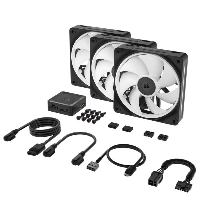 Corsair iCUE LINK LX120 120mm Black RGB PWM 3-Pack