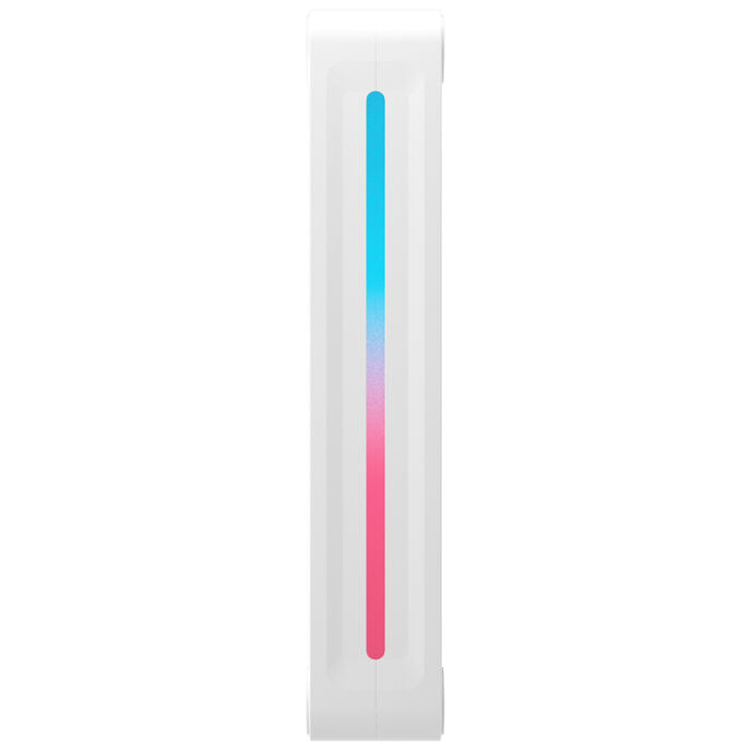 Corsair iCUE LINK LX140-R 140 mm RGB PWM blanc 90 CFM, pack de 2
