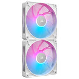 Corsair iCUE LINK RX140 MAX RGB 140mm PWM Thick Fan 2-Pack White