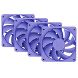 HYTE FA12 Fans 4-Pack Taro Milk