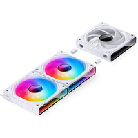 Jonsbo ZK-120W PWM Lüfter, A-RGB - 120mm, weiß, 3er-Pack