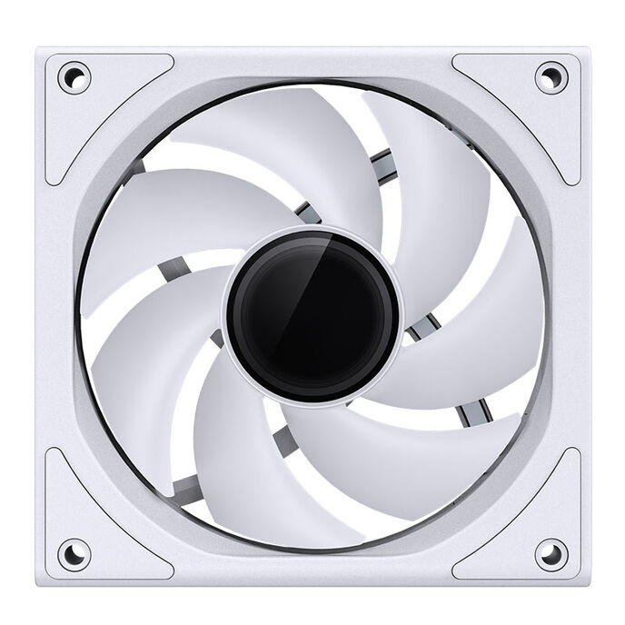 Jonsbo ZK-120W PWM Lüfter, A-RGB - 120mm, weiß, 3er-Pack