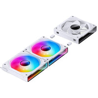 Jonsbo ZK-120WR Reverse PWM Lüfter, A-RGB - 120mm, weiß, 3er-Pack