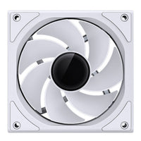 Jonsbo ZK-120WR Reverse PWM Lüfter, A-RGB - 120mm, weiß, 3er-Pack