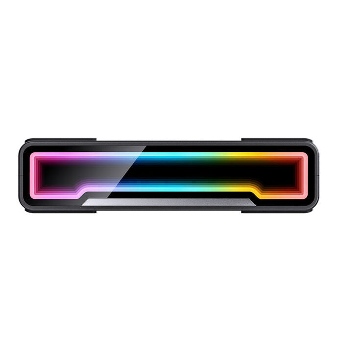 Jonsbo ZK-120BR ARGB Reverse Blade PWM Lüfter, 120mm, 3er-Pack - schwarz