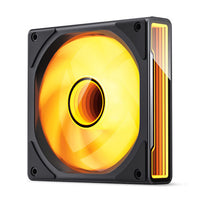 Jonsbo ZK-120BR ARGB Reverse Blade PWM Lüfter, 120mm, 3er-Pack - schwarz