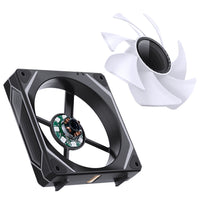 Jonsbo ZL-120B PWM ARGB Ventilateurs 3 unités, orientation normale - 120mm, noir