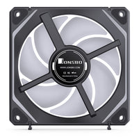 Jonsbo ZL-120BR PWM ARGB Lüfter 3er Pack, umgekehrte Ausrichtung - 120mm, schwarz