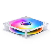 Jonsbo FR-606WR PWM-Lüfter, Reverse, RGB - 120mm, weiß