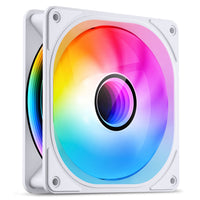 Jonsbo FR-606WR PWM-Lüfter, Reverse, RGB - 120mm, weiß