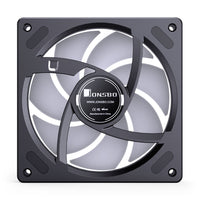 Jonsbo ZB-120B 120mm Noir RVB adressable PWM 65,26 CFM Pack de 1
