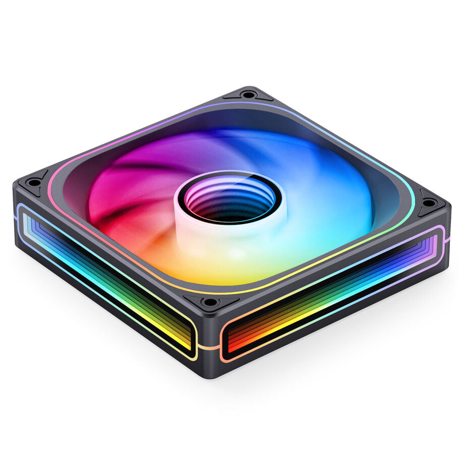 Jonsbo ZB-120BR 120mm Black PWM Addressable RGB 65.26 CFM 1-Pack