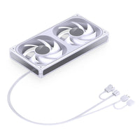 Jonsbo ZB-240 Fan, PWM, ARGB - 240mm, white