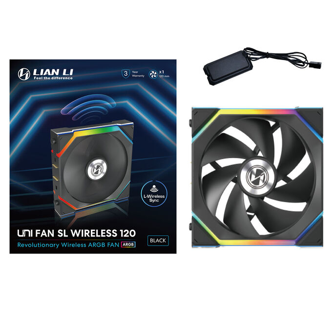 Lian Li UNI FAN SL Wireless 120mm Noir