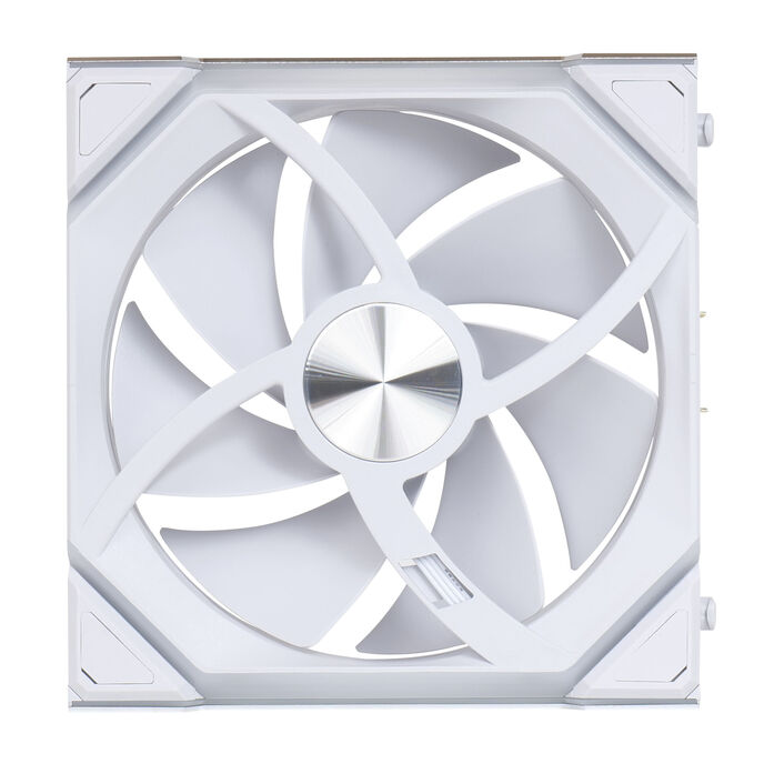 Lian Li UNI FAN SL Wireless ARGB PWM Lüfter - 120 mm, weiß
