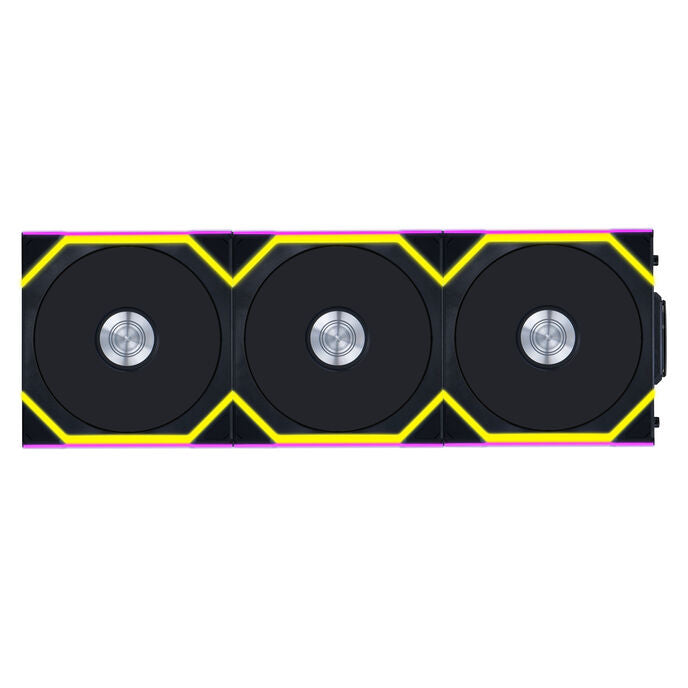 Lian Li UNI FAN SL 120mm Noir PWM RVB adressable sans fil Pack de 3