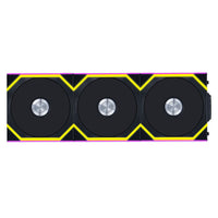 Lian Li UNI FAN SL 120mm Noir PWM RVB adressable sans fil Pack de 3