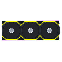 Lian Li UNI FAN SL Wireless ARGB PWM Lüfter, 3er-Pack inkl. Controller - Reverse Blade, 120 mm, schwarz